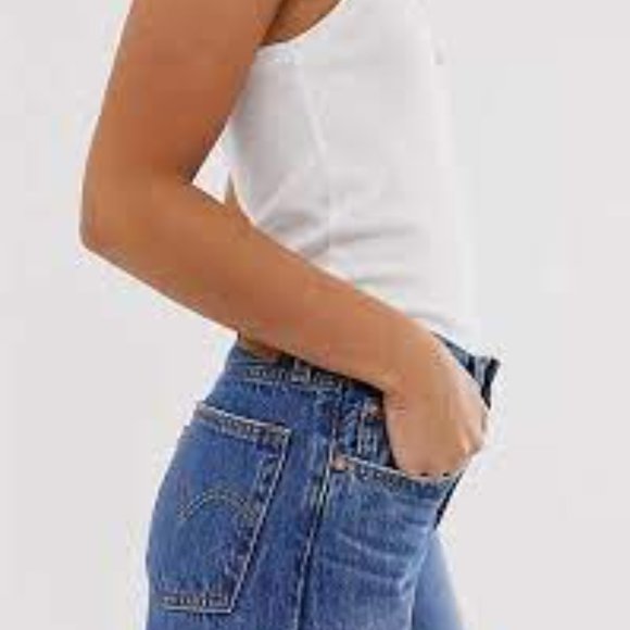 Levi’s Premium 501 Distress & Raw Hem (2018), Capital E, 32x28, NWT, $108 MSRP - Picture 1 of 13